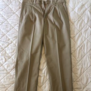 Men’s 30x30 twill khaki trousers (pants)